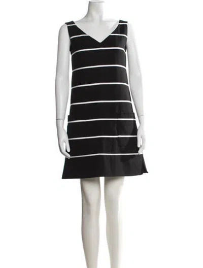 Pre-owned Marc Jacobs Wool Mini Dress In Multi