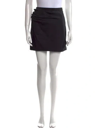 Pre-owned Marc Jacobs Wool Mini Skirt In Black