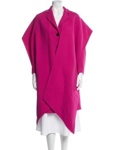 Pre-owned Marc Jacobs Wool Poncho In Pink