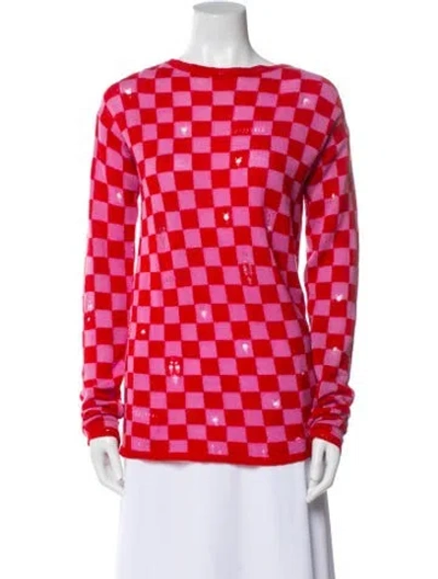 Pre-owned Marc Jacobs Wool Printed Sweater In Multi