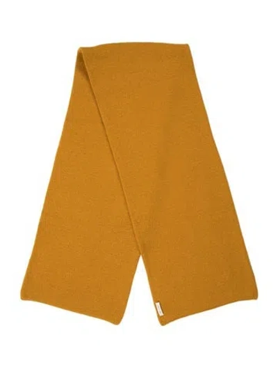 Pre-owned Marc Jacobs Wool Scarf In Yellow
