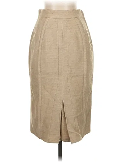 Pre-owned Marc Jacobs Wool Skirt In Brown