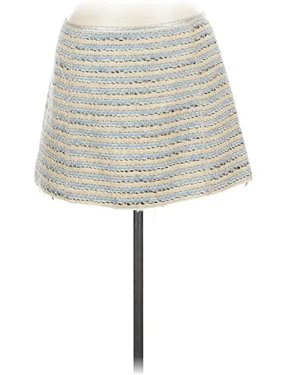 Pre-owned Marc Jacobs Wool Skirt In White