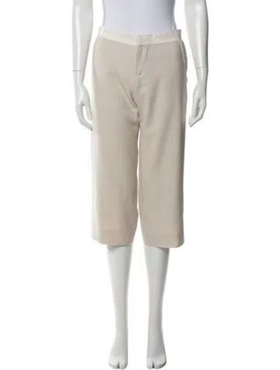Pre-owned Marc Jacobs Wool Straight Leg Pants In Gray
