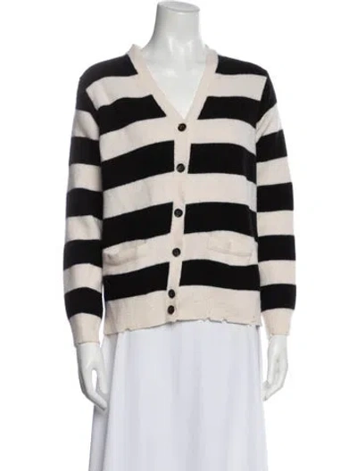 Pre-owned Marc Jacobs Wool Striped Sweater In Neutral