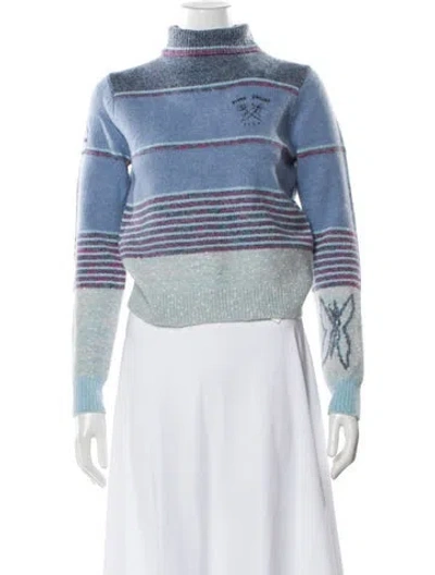 Pre-owned Marc Jacobs Wool Striped Sweater W/ Tags In Multi