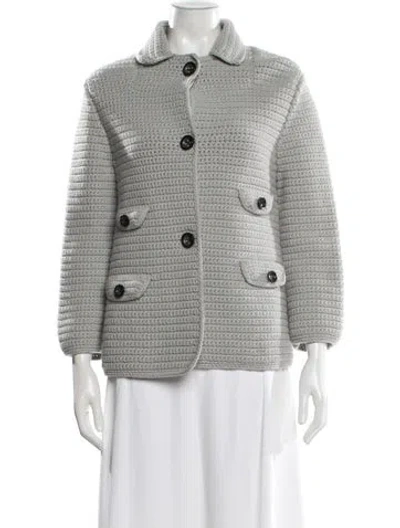 Pre-owned Marc Jacobs Wool Sweater In Gray