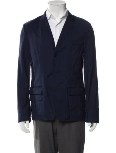 Pre-owned Marc Jacobs Wool Utility Jacket In Blue