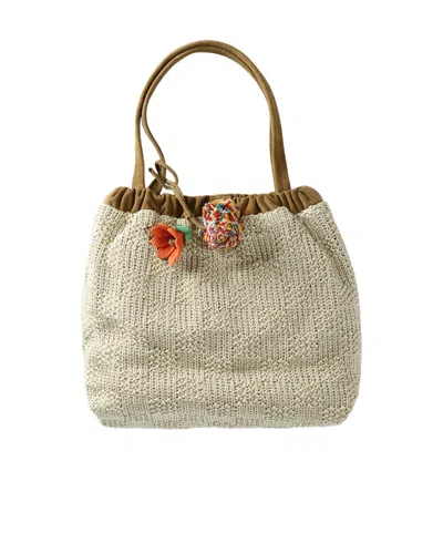 Marc Jacobs Ruffled Tote Bag In Brown