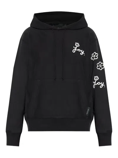 Marc Jacobs X David Shrigley Joy Daisy Hoodie In Black
