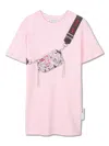 Marc Jacobs X Disney Graphic-print T-shirt Dress In Pink