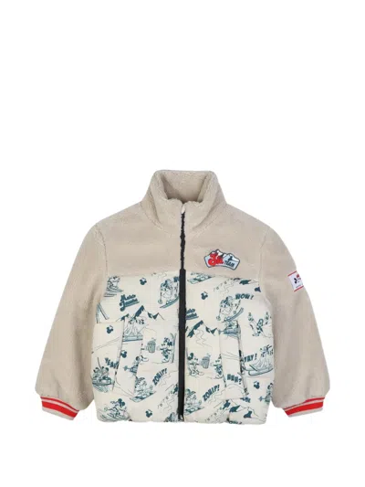 Marc Jacobs X Disney Print Fleece-panel Jacket In Multi