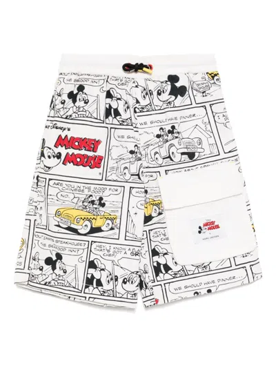 Marc Jacobs X Disney Printed Shorts In 中性色