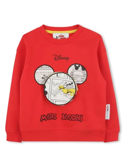 Marc Jacobs Kids' X Disney Sweatshirt In Red