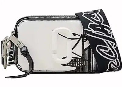 Pre-owned Marc Jacobs X Futura Pointman Snapshot In White/black