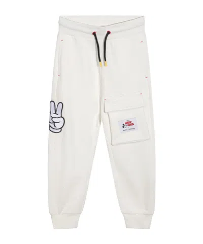 Marc Jacobs X Mickey Mouse Patch-detail Sweatpants In White