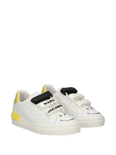 Marc Jacobs Kids' X Smileyworld Logo Sneakers In White