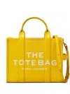 Marc Jacobs The Medium Leather Tote Bag In Yellow