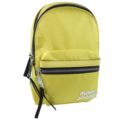 Pre-owned Marc Jacobs Yellow Synthetic Backpack Bag ()
