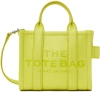 MARC JACOBS YELLOW 'THE LEATHER MINI TOTE BAG' TOTE