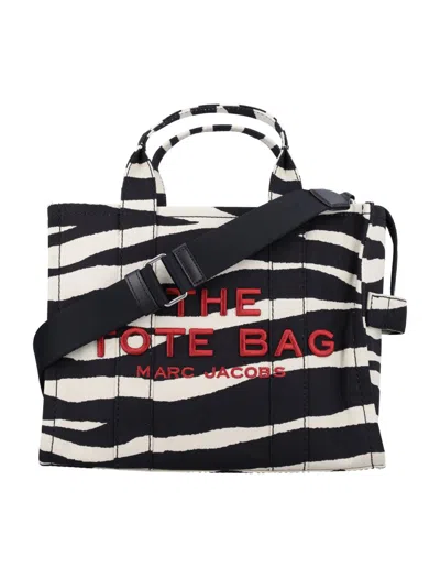 Marc Jacobs Zebra Canvas Medium Tote Bag