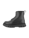Marc Jacobs Zebra-pattern Ankle Boots In Black