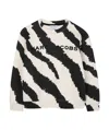 Marc Jacobs Zebra-print Sweatshirt In White