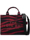 Marc Jacobs Zebra-print Tote Bag In Red