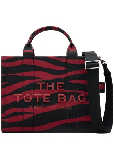 Marc Jacobs Zebra-print Tote Bag In Red