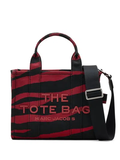 Marc Jacobs Zebra-print Tote Bag In Red