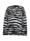 Marc Jacobs Zebra-patterned Jumper In Multi