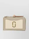 Marc Jacobs Zip Wallet With Card Slots And Logo