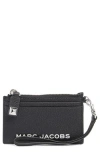 Marc Jacobs Zip Wristlet In Black