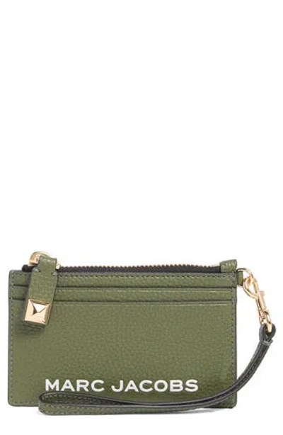 Marc Jacobs Zip Wristlet In Green