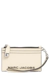 Marc Jacobs Zip Wristlet In Neutral