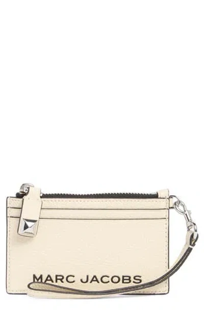 Marc Jacobs Zip Wristlet In Neutral