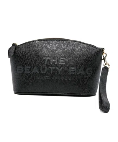 Marc Jacobs Zipper Clutch In Black