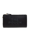 Marc Jacobs Zipper Clutchpouch In Black