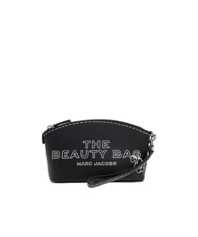 Marc Jacobs Zipper Cosmetic Bag In Black