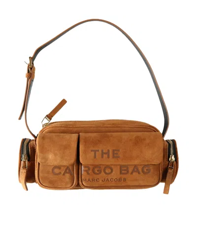 Marc Jacobs Zipper Shoulder Bag In Brown