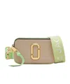 Marc Jacobs Snapshot Crossbody Bag External Pocket In Nude