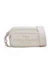 Marc Jacobs Bianco Leather Shoulder Bag With Adjustable Strap In White