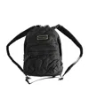 Marc Jacobs Quilted Zip Backpack In Black