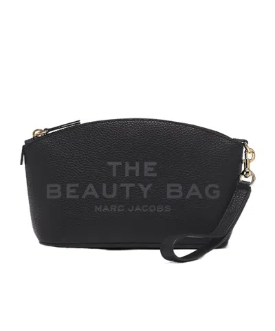 Marc Jacobs Zippered Cosmetic Bag In Black