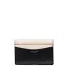 Marc Jacobs Zippered Detail Wallet In Black
