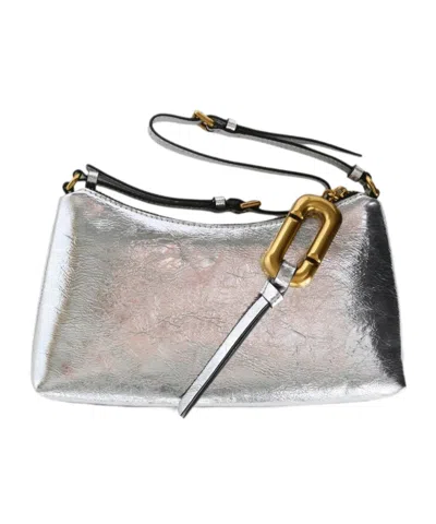 Marc Jacobs Crinkled-effect Mini Bag In White