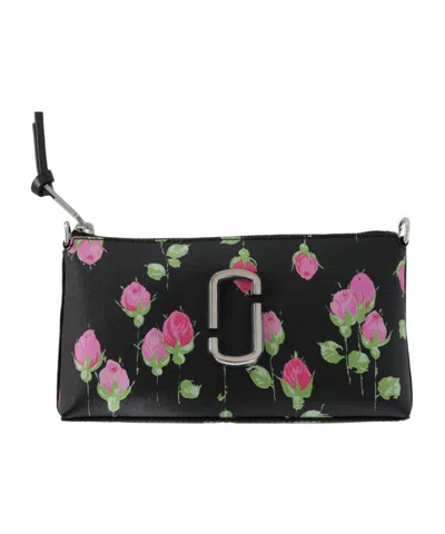 Marc Jacobs Zip-top Clutch In Black