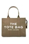 Marc Jacobs The Large Canvas Tote Bag In 绿色的