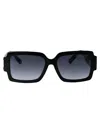 Marc Jacobs Black Grey Acetate Sunglasses In Black