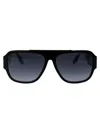 Marc Jacobs Eyewear Rectangular Frame Sunglasses In Black